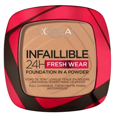 Loreal Paris Infaillible 24h Fresh Wear Powder Foundation Golden Sun 260
