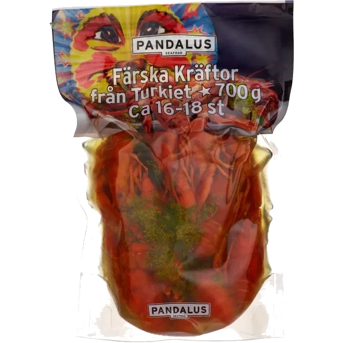 Kräftor Turkiska Färska 700g Pandalus