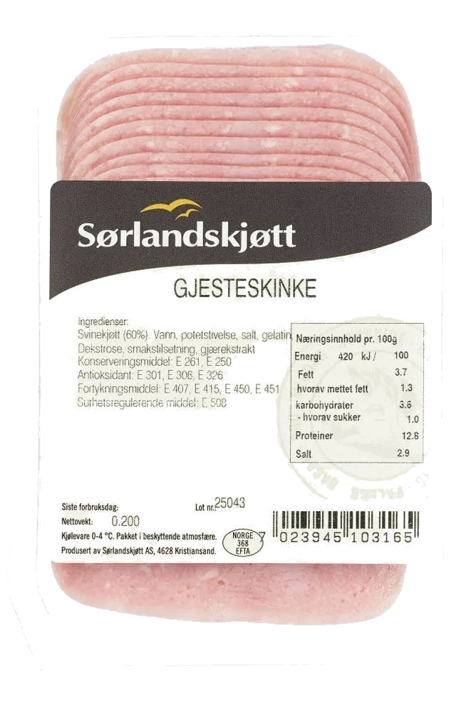 Gjesteskinke