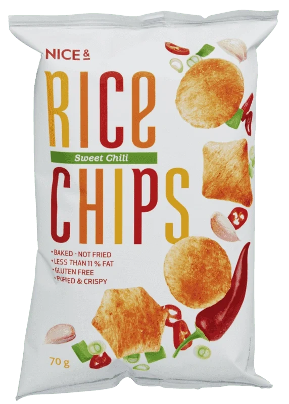 Nice&Rice Chips Sweet Chilli 70g