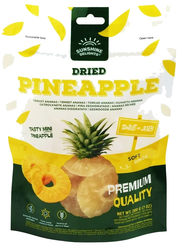 Tørket ananas
