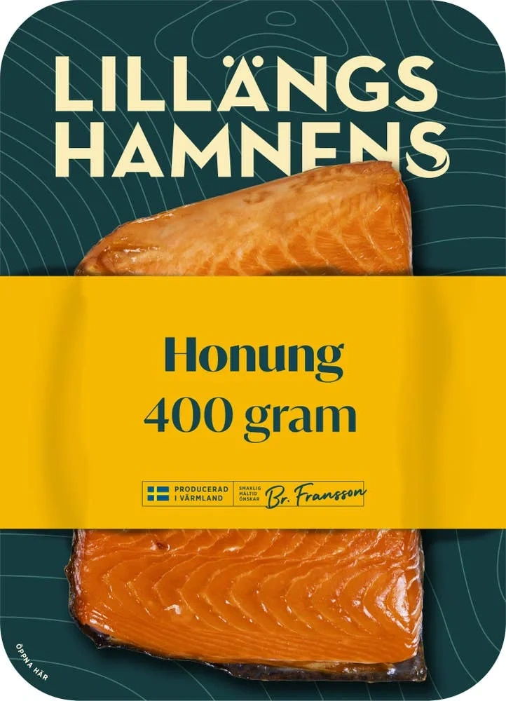 Varmrökt Laxfilé Honung