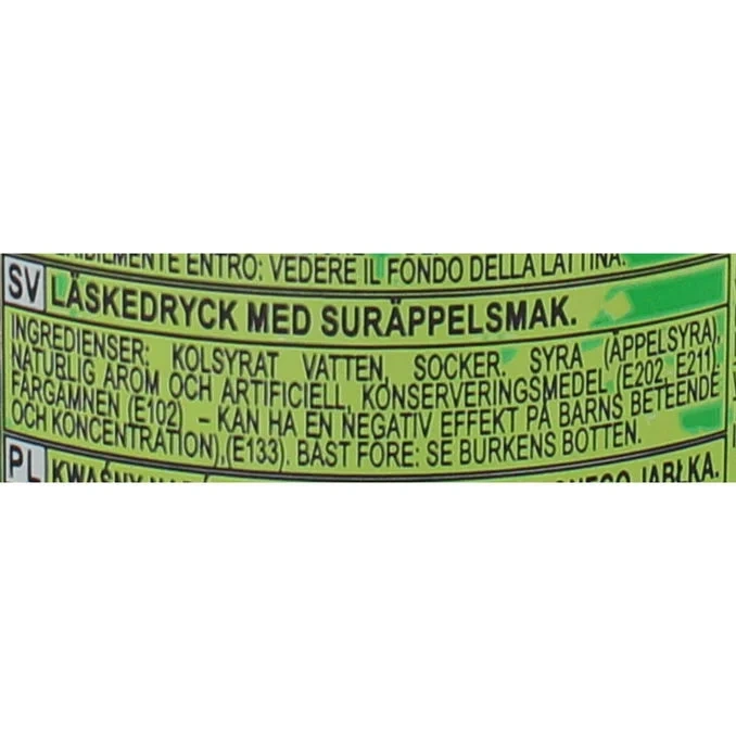 Soda Green Apple 12- pack