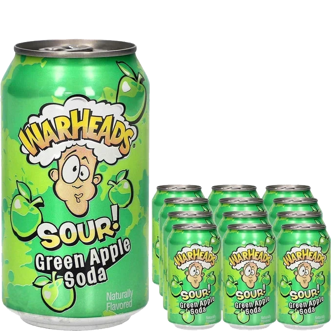Soda Green Apple 12- pack