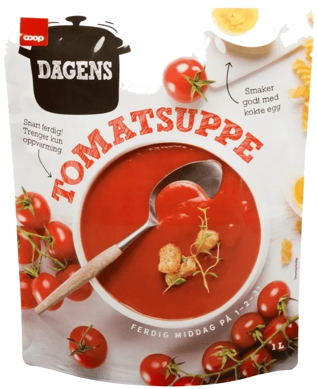 Coop Dagens Tomatsuppe 1l