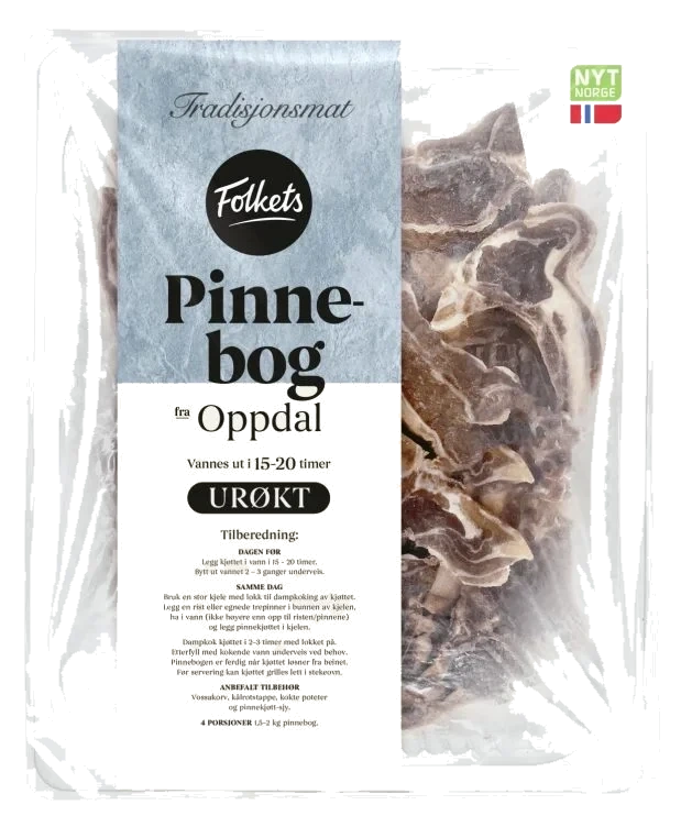 Pinnebog Oppdal Ca1,2kg Folkets