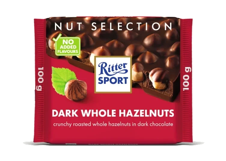 Ritter Sport Dark Whole Hazelnut 100g