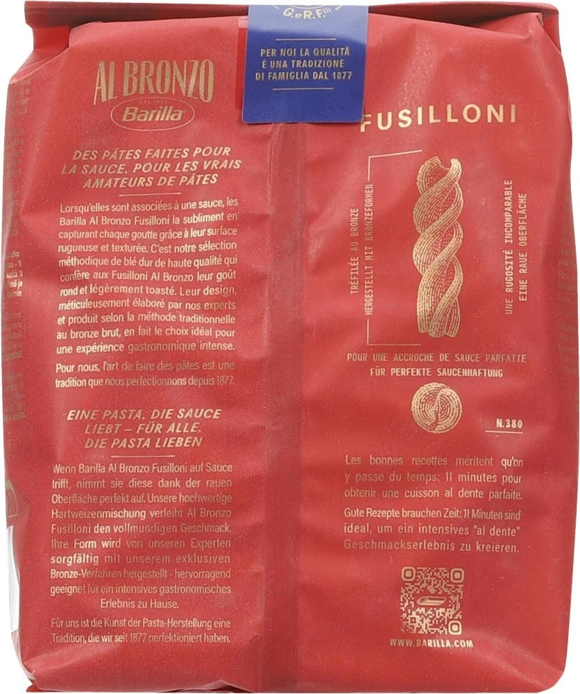 Fusilloni Al Bronzo