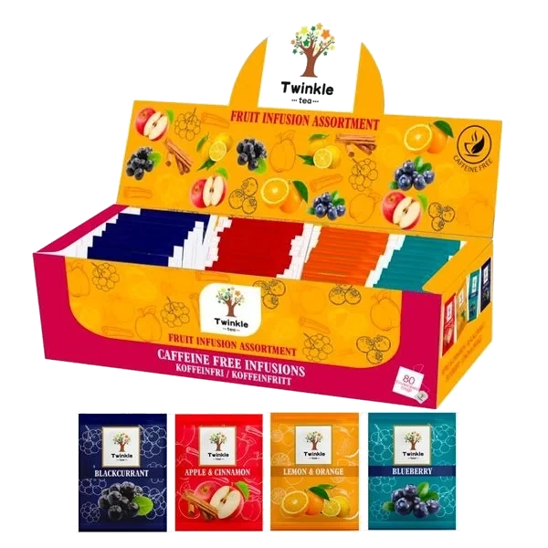 Fruit Infusion Assortment - 80 Teposer