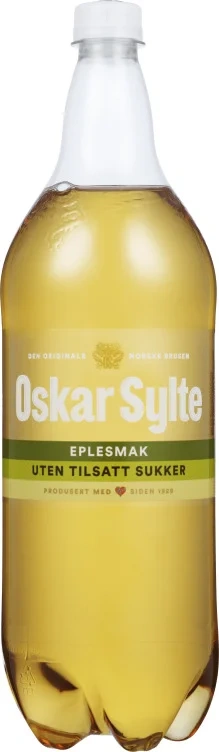 Eplebrus Lett 1,5l flaske Oskar Sylte