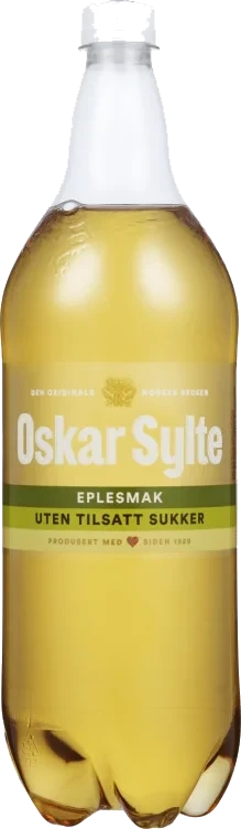 Eplebrus Lett 1,5l flaske Oskar Sylte