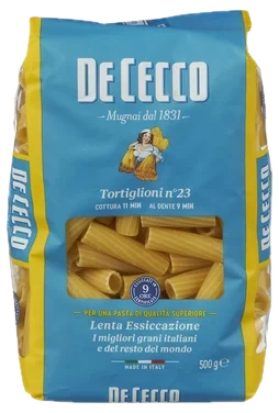 Tortiglioni 500g De Cecco
