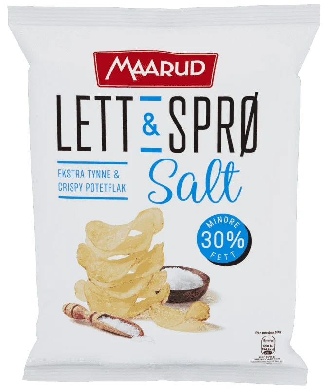 Lett & Sprø Salt 180g