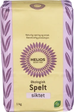 Helios Spelt Siktet 1kg Økologisk