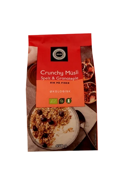 Crunchy Mûsli Spelt & Granateple 450g
