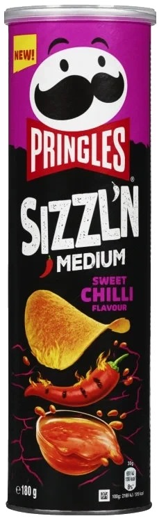 Pringles Sizzlin Hot Sweet Chili 180g