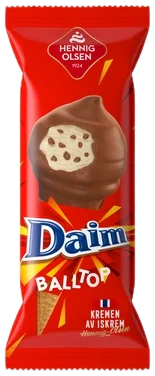 Daim Balltop 180ml Hennig-Olsen