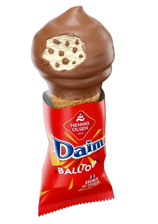Daim Balltop Hennig-olsen Is 20 Stk