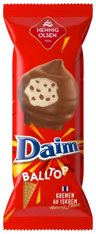 Daim Balltop 180ml Hennig-Olsen