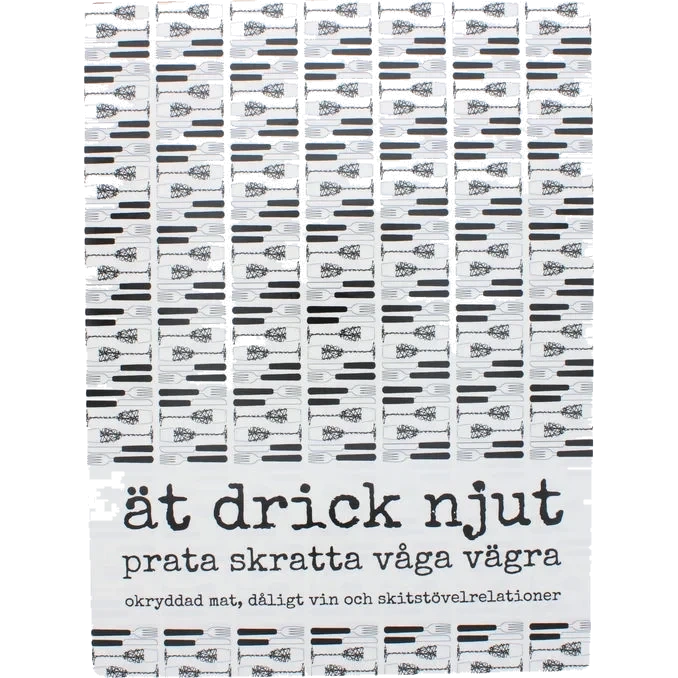 Bordstablett Ät Drick Njut 40x30 cm