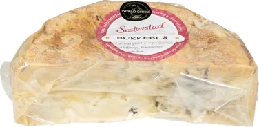 Bukkeblå Halvfast Kvit Geitost 300g Sæterstad