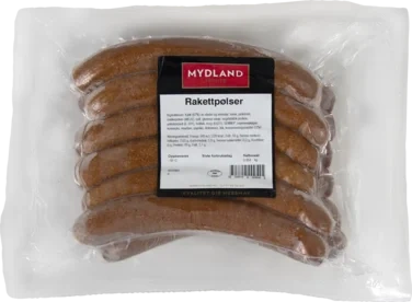 Rakettpølse Ca 1kg Frys Mydland