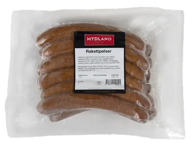 Rakettpølse Ca 1kg Frys Mydland