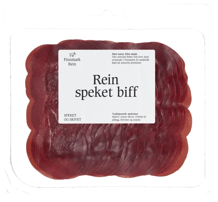 Reinsdyr Biff Speket 70g Finnmark Rein