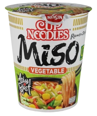 Nudler i Kopp Miso 67g Nissin