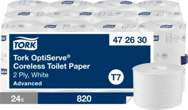 Tork Optiserve Hylsefri Toalettrull Advanced 2-lag 24rll T7