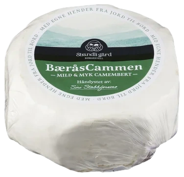 Camembert Bæråscammen 200g Strandli Gård
