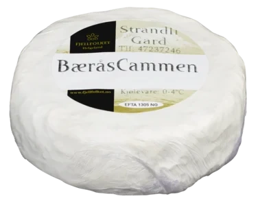 Camembert Bæråscammen 200g Strandli Gård