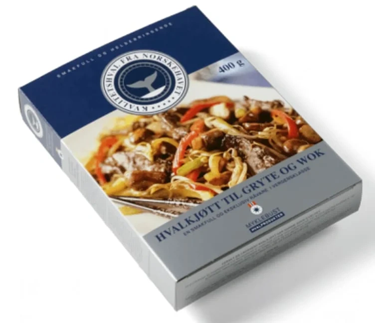 Hvalkjøtt til Gryte&Wok 400g