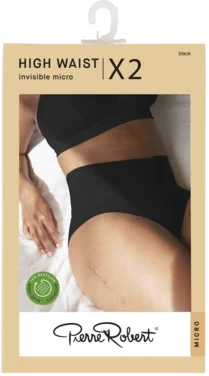 Invisible Micro High Waist X2 Black m
