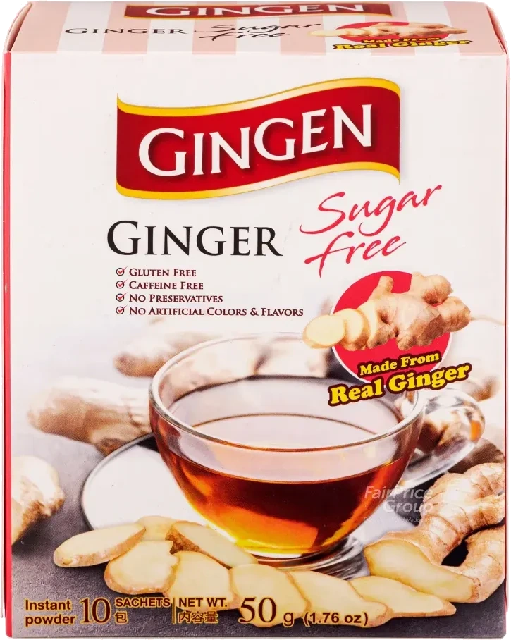 Gingen Inst Ginger Sugar Free 50g