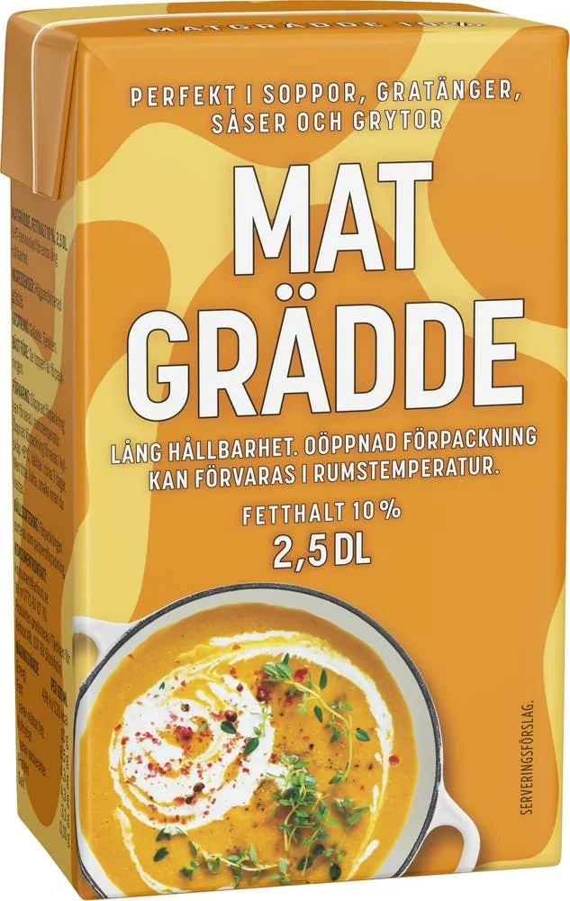 Matgrädde Lång Hållbarhet 10%