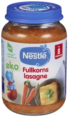 Fullkornslasagne 8m 190g