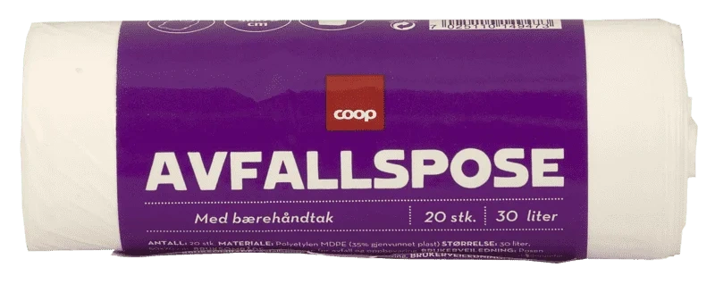 Coop Avfallspose 30l 20stk