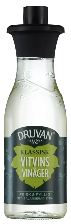 Hvitvinseddik 300ml Druvan