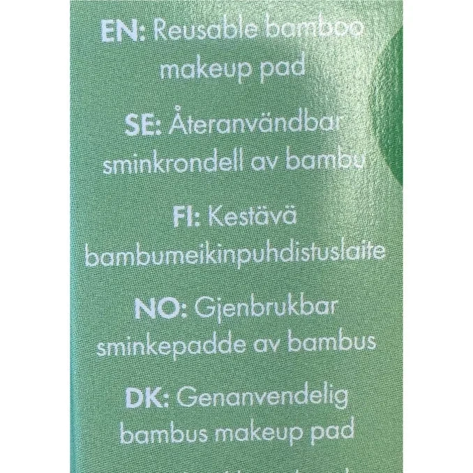 Bambu Pads Återanvändsbara 8-pack