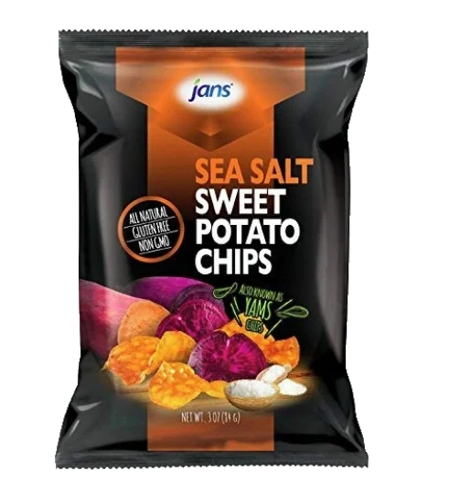 Sweet Potato Chips Sea Salt 84g