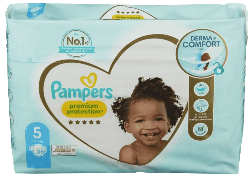 Pampers Premium Protection S5 11-16kg 34stk