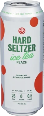 0,5L Ab Hard Seltzer Ice Tea Peach 4,5%