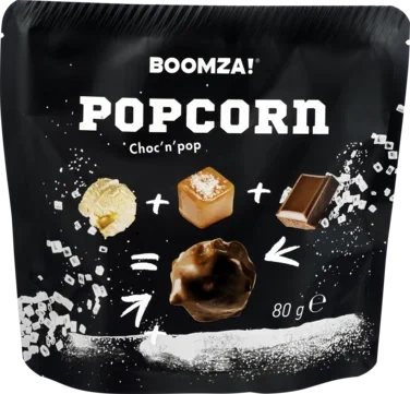 Boomza Salt Karamell & Sjokolade Popcorn 80g