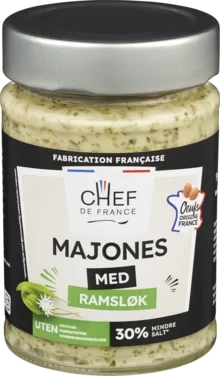 Majones med Ramsløk 155g Chef De France