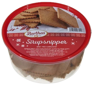Sirupsnipper 300g Berthas