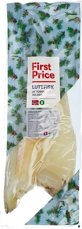 Lutefisk Av Torsk Helside Ca1,2kg First Price