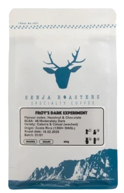 Frøy's Dark Experiment 200g Whole Beans