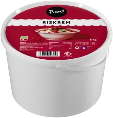 Piano Riskrem Spann 5kg Tine