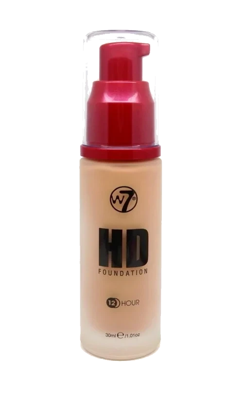 W7 HD Foundation- Natural Beige